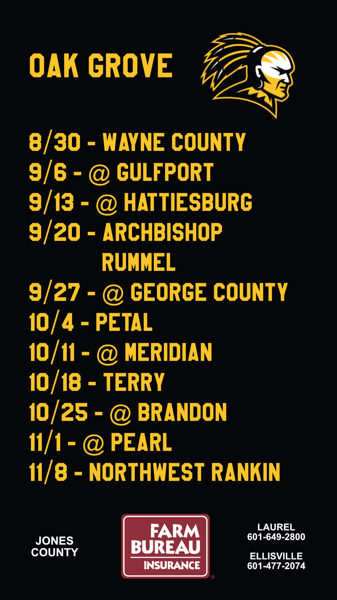 Football Schedules