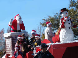 santa float